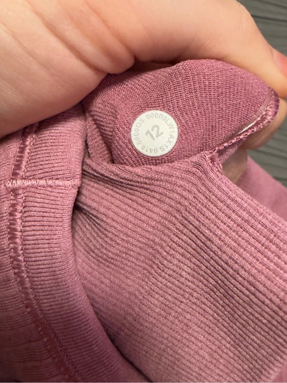 lululemon athletica Ribbed Racerback Tank - Dusty Rose